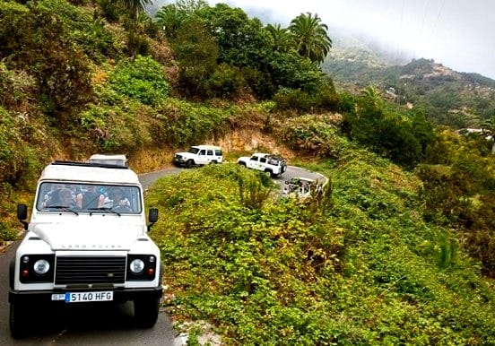 Jeep safari adventure in south Tenerife