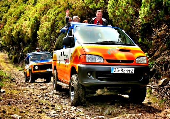 All terrain jeep tour on Madeira island