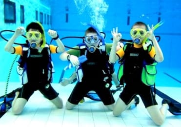 Gozo diving course for children