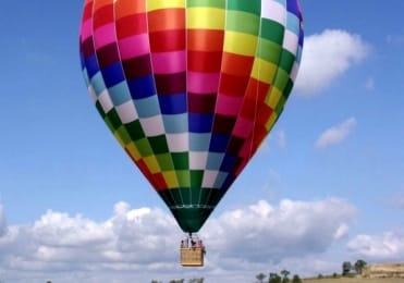 Charter a hot air balloon in Ibiza