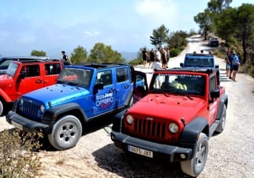 Private Jeep tour in Ibiza with paella snorkelling and cliff dive