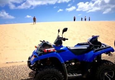 Visit Corralejo dunes on quad