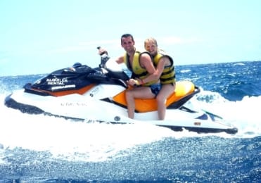Ride powerful jetski in Gran Canaria
