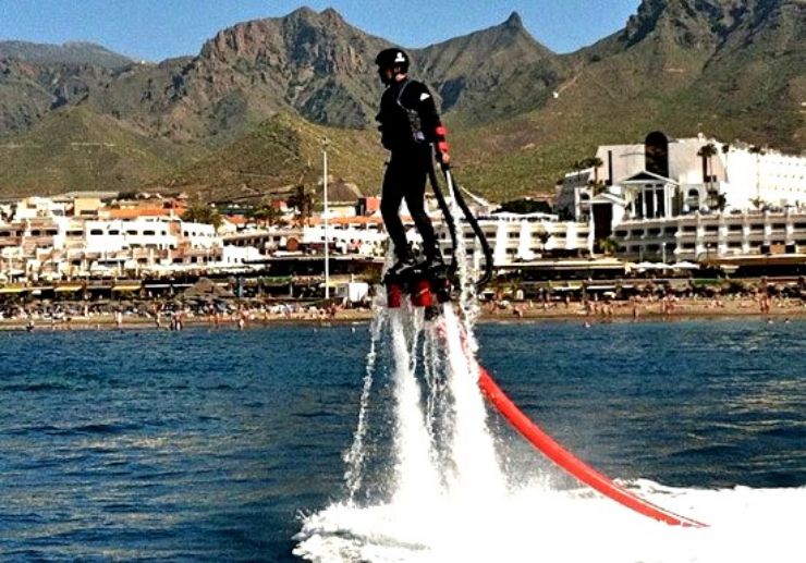 Hover in mid air with flyboard in Tenerife