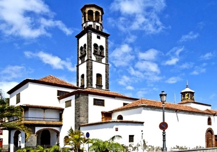 The conception church of Santa Cruz Tenerife