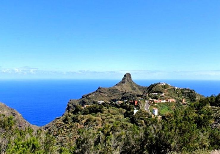 Tenerife beautiful coastal view hiking in Anaga