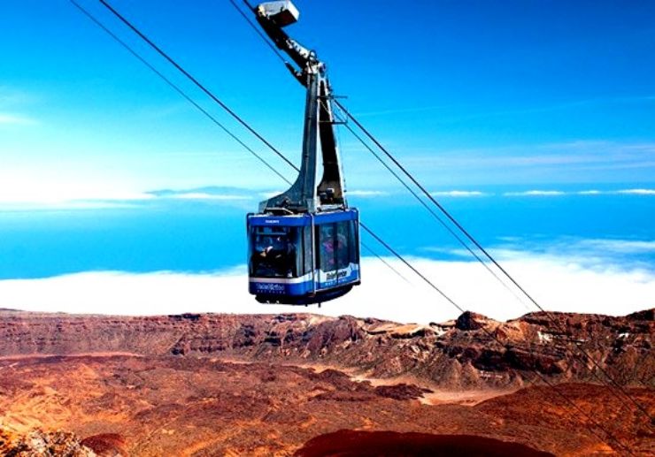 Cable Car on Mount Teide