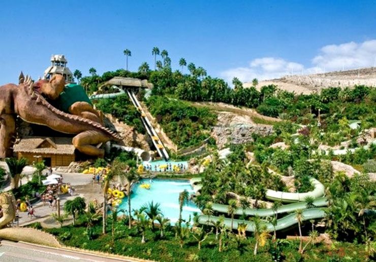 Siam Park water slides and rides in Tenerife