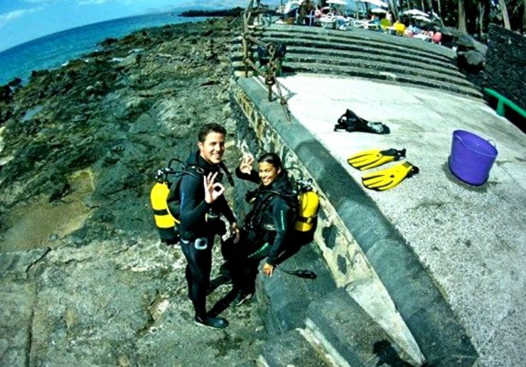 ACUC or PADI Open Water Diver course in Lanzarote