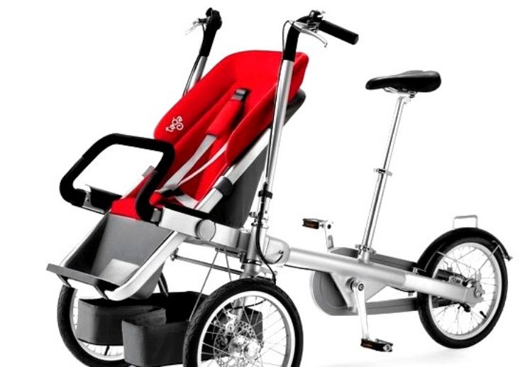 Tagabike with baby stroller rental Maspalomas