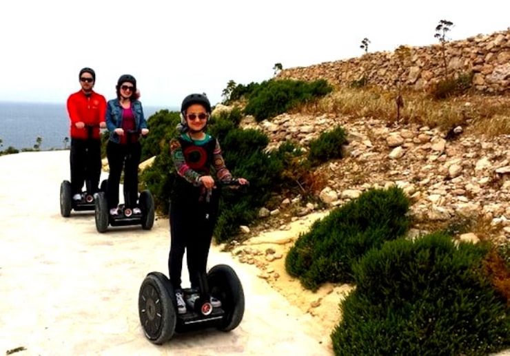 Gozo Segway is ideal for family and friends