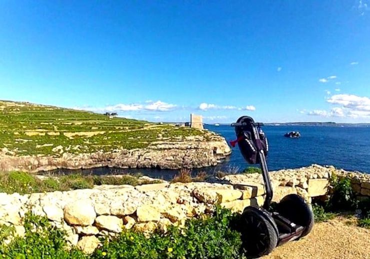 Explore Ta Cenc Sannat on segway tour Gozo