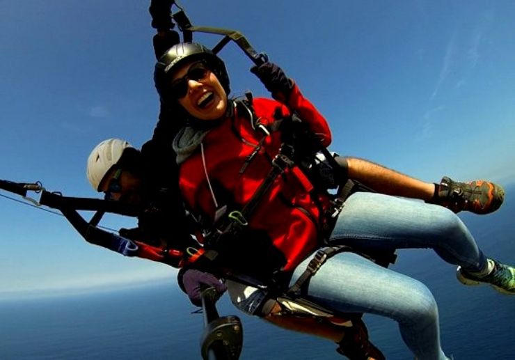 Paragliding adventure in Tenerife sky