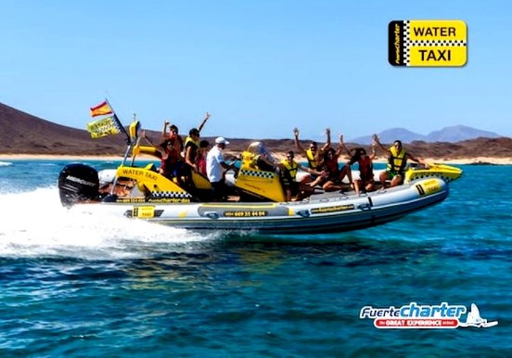 Water taxi to Lobos Island Fuerteventura