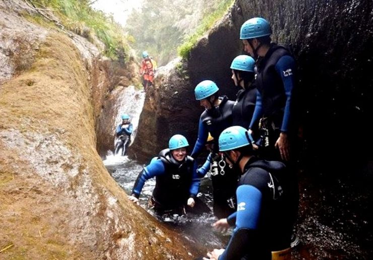 Canyoning for beginners in Madeira