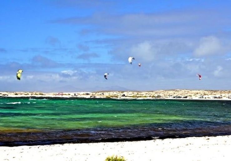 White fine sand beaches of Fuerteventura
