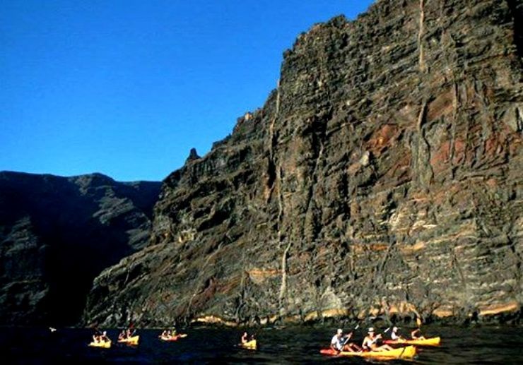 Tenerife Kayaking tour Masca to Los Gigantes