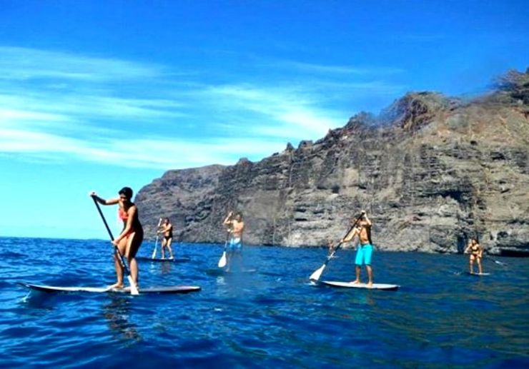 Stand up paddle tour in Tenerife