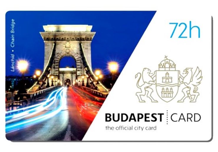 Budapest City Card 72h