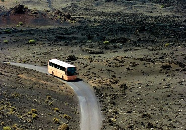 Bus tour to Timanfaya National Park in Lanzarote