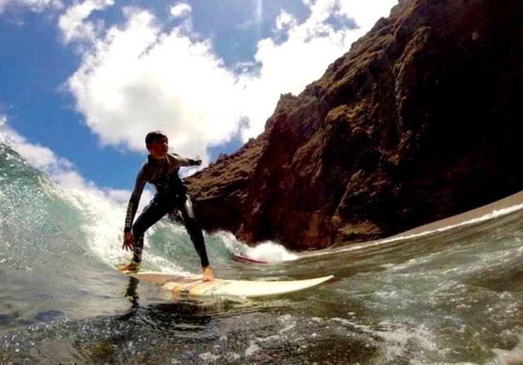 Punta del Hidalgo surf private lessons