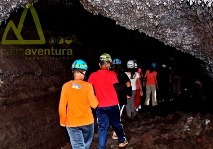 Explore caves via speleology tour in La Palma