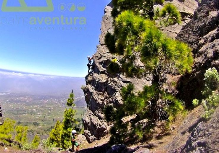 Experience rock climbing in La Palma