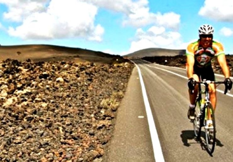 Road bike tour in Lanzarote