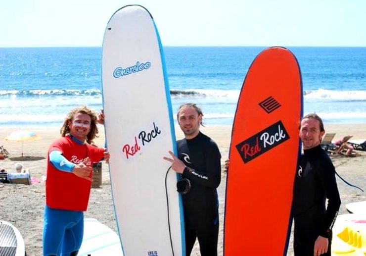 Surf and make friends  in El Medano Tenerife