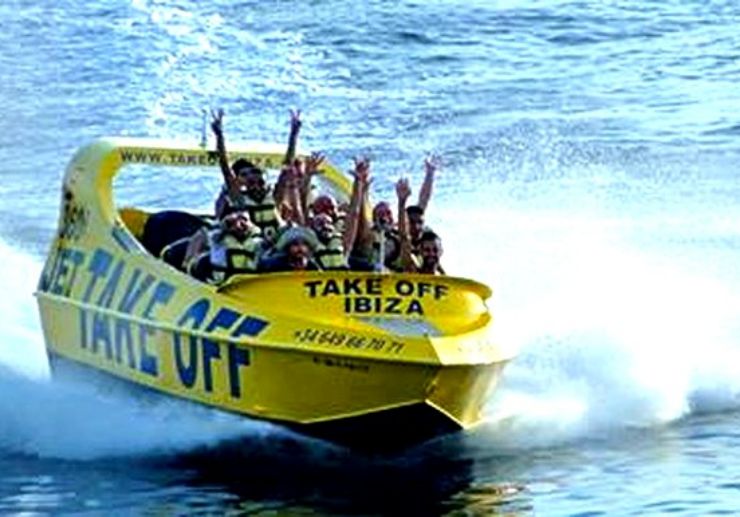 Adrenaline Jet boat 360° in Ibiza