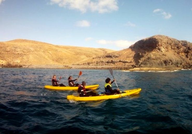 Fuerteventura kayaking and snorkelling
