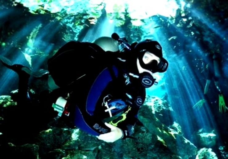 Amazing diving in Gozo island Malta