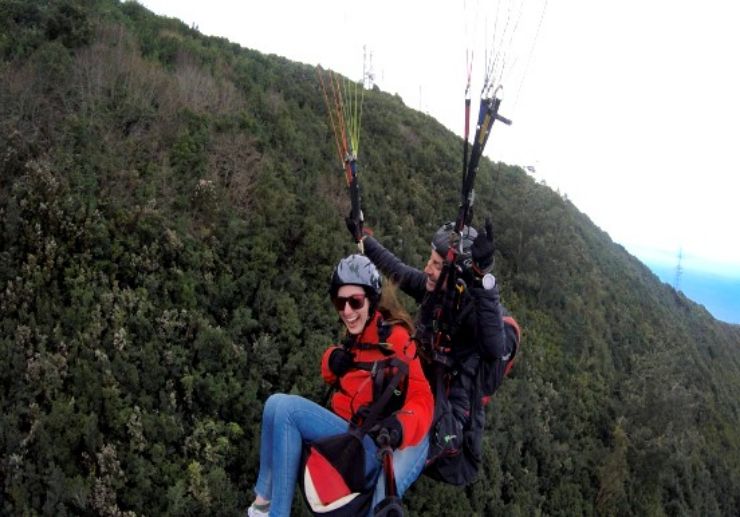 Adrenaline paragliding Tenerife