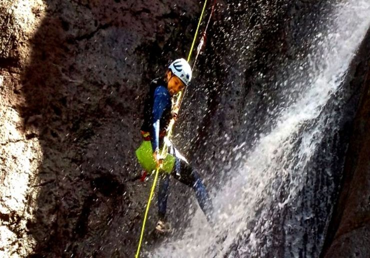 Abseiling and canyoning Gran Canaria