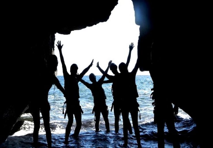 Gran Canaria coasteering cave visit