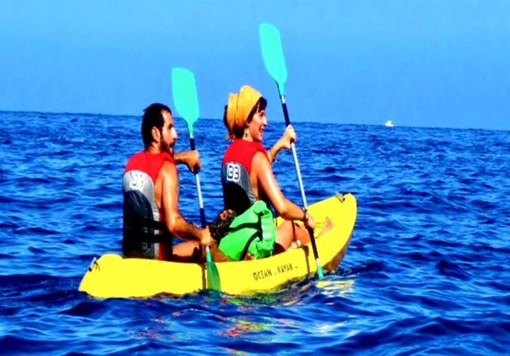 Gran Canaria south coast kayaking
