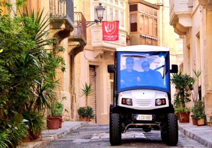 Three cities self guided e-buggy tour 3 hours