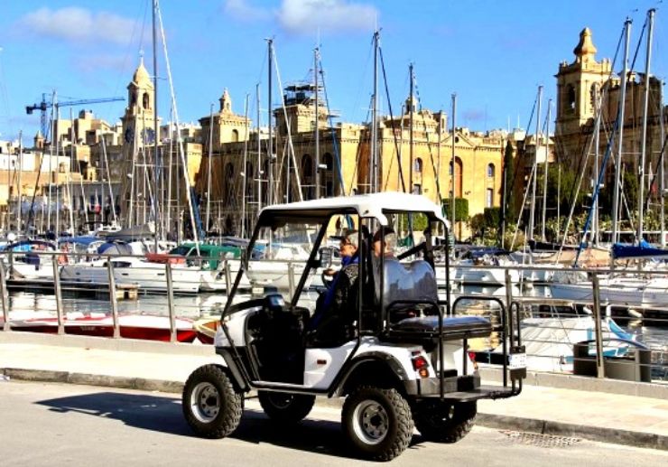Electric buggy tour Malta freedom to explore