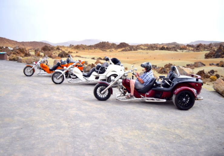 Explore Teide on trike excursion