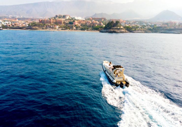 Discover Tenerife south coast with private speedboat