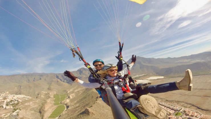 Tenerife paragliding for all ages