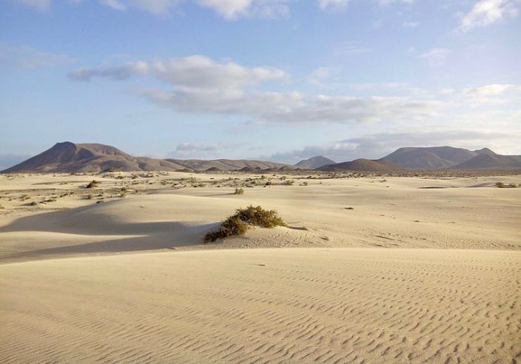 DIY trip to Corralejo sand dunes natural park in Fuerteventura